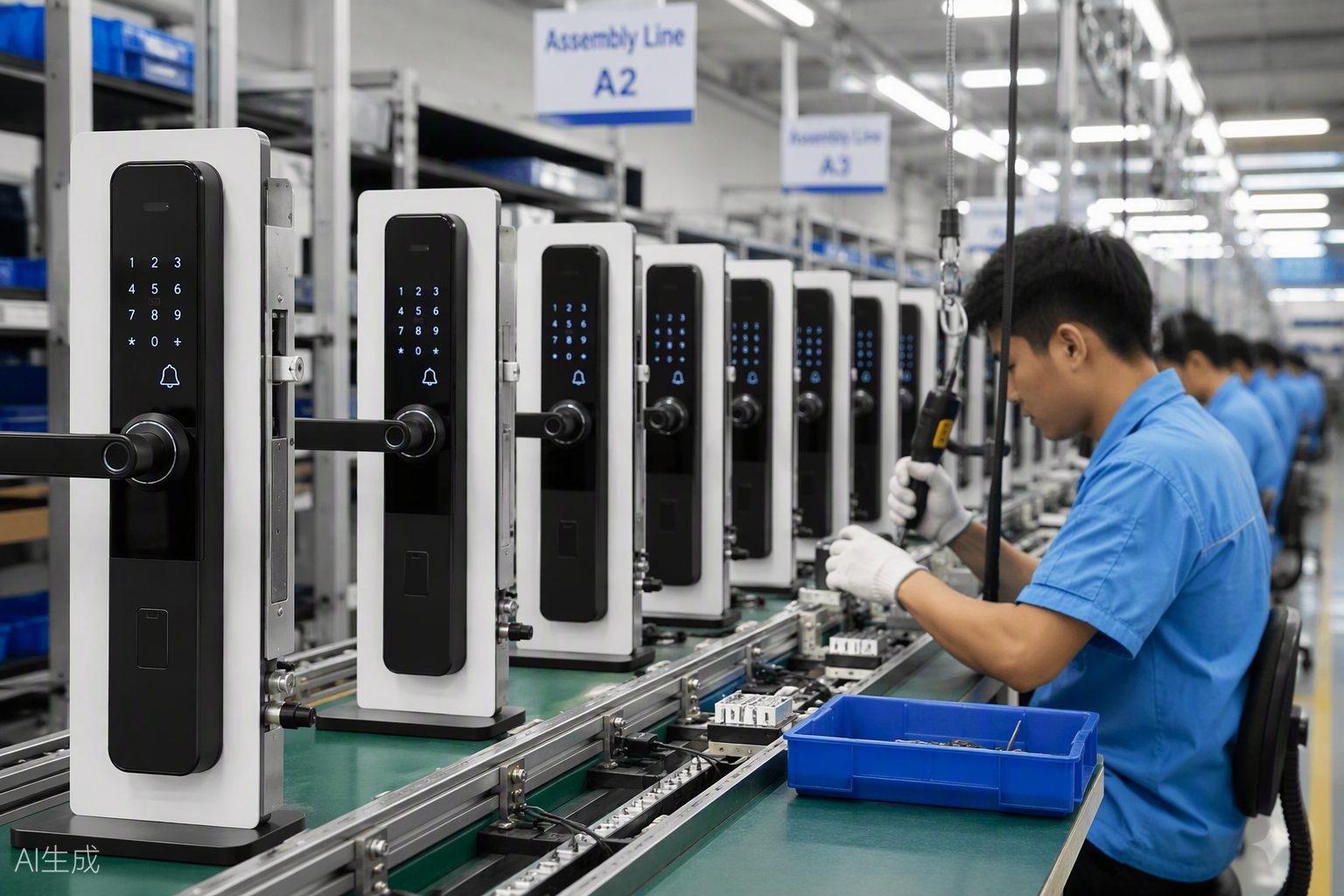 智能锁源头工厂怎么选?看这5点硬指标
