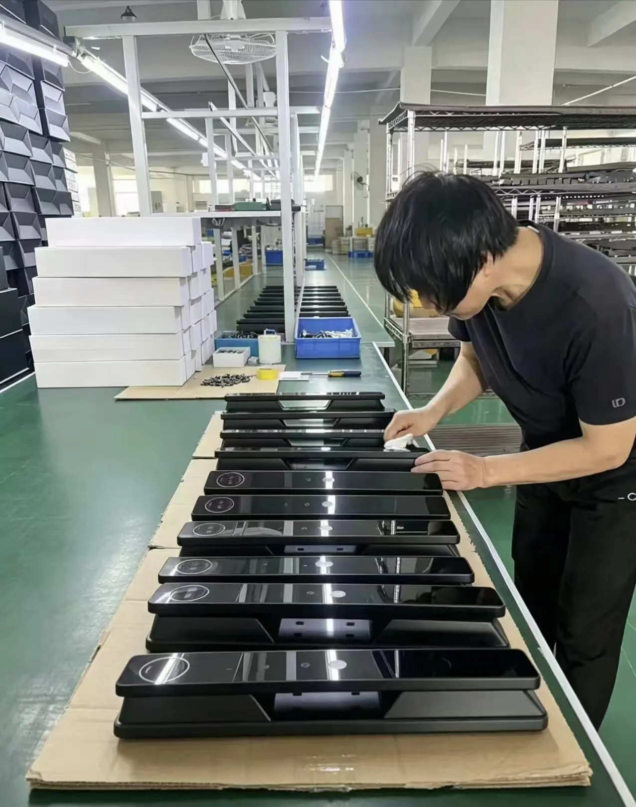 Batch assembly on the line