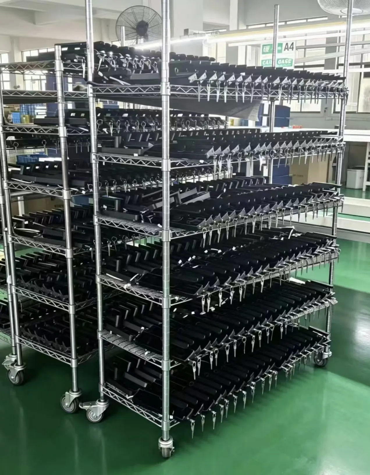 Burn-in testing racks