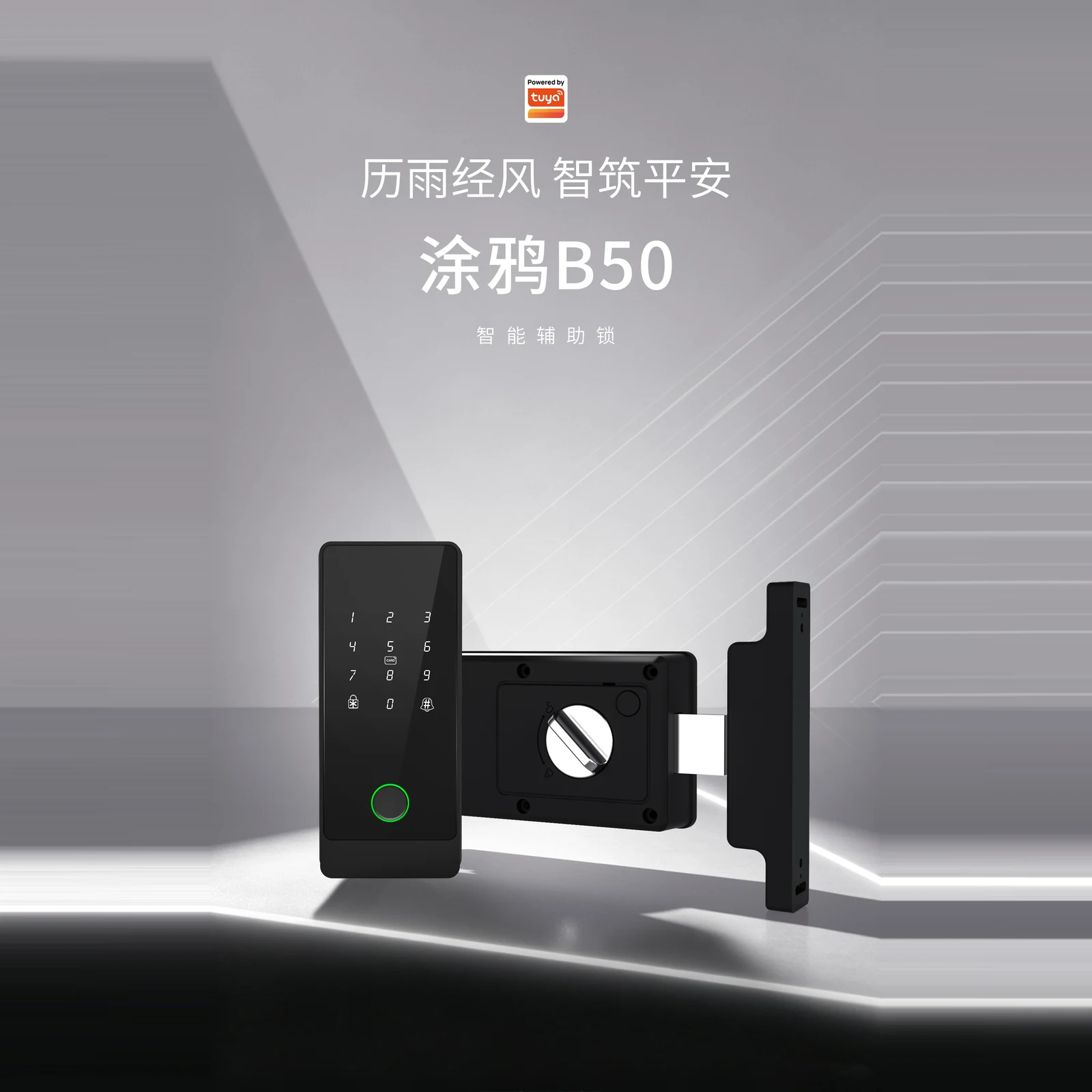 B50 涂鸦版方型辅助锁（Tuya） 5
