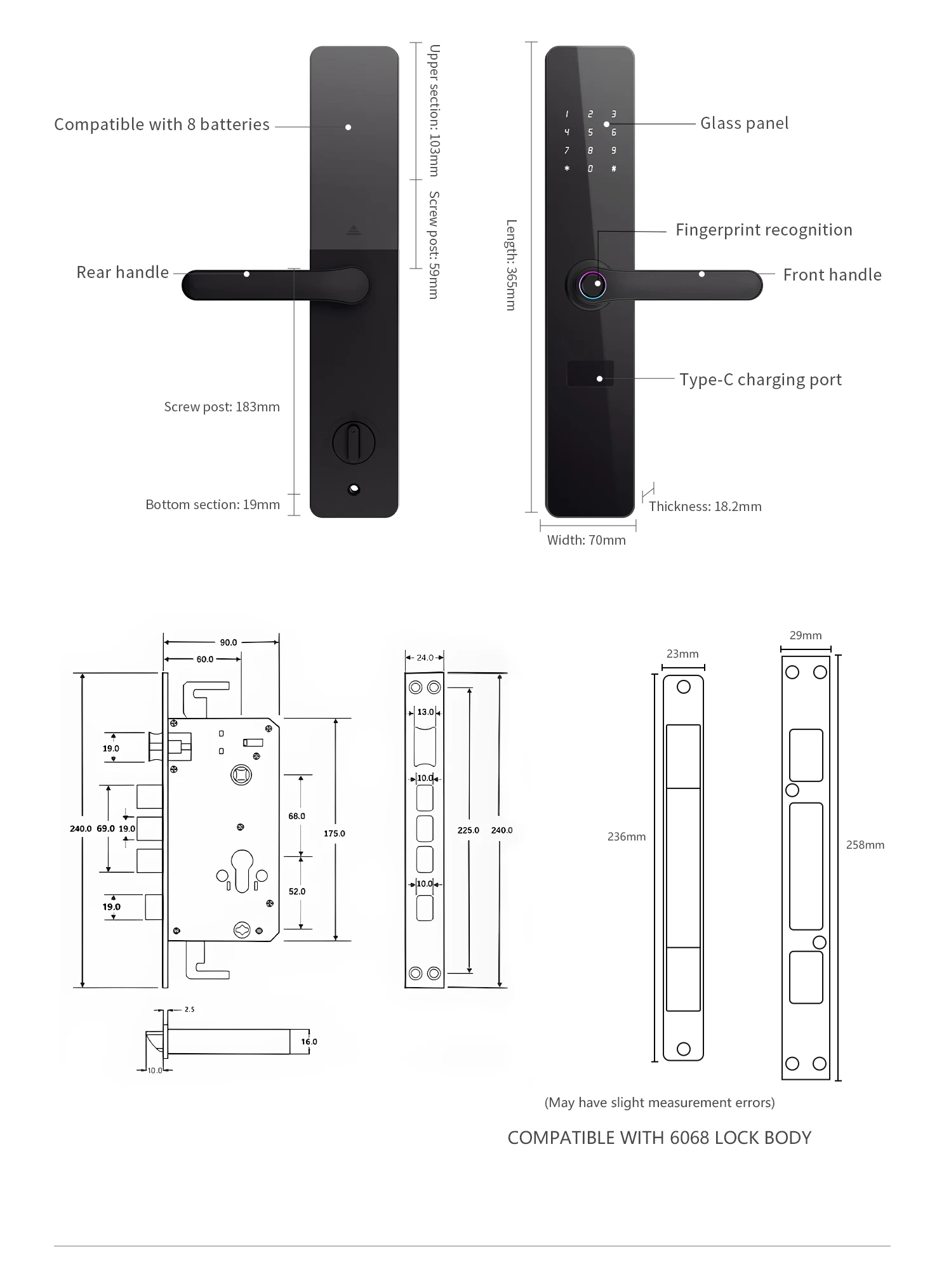 F8PRO 凡单版一握开 size