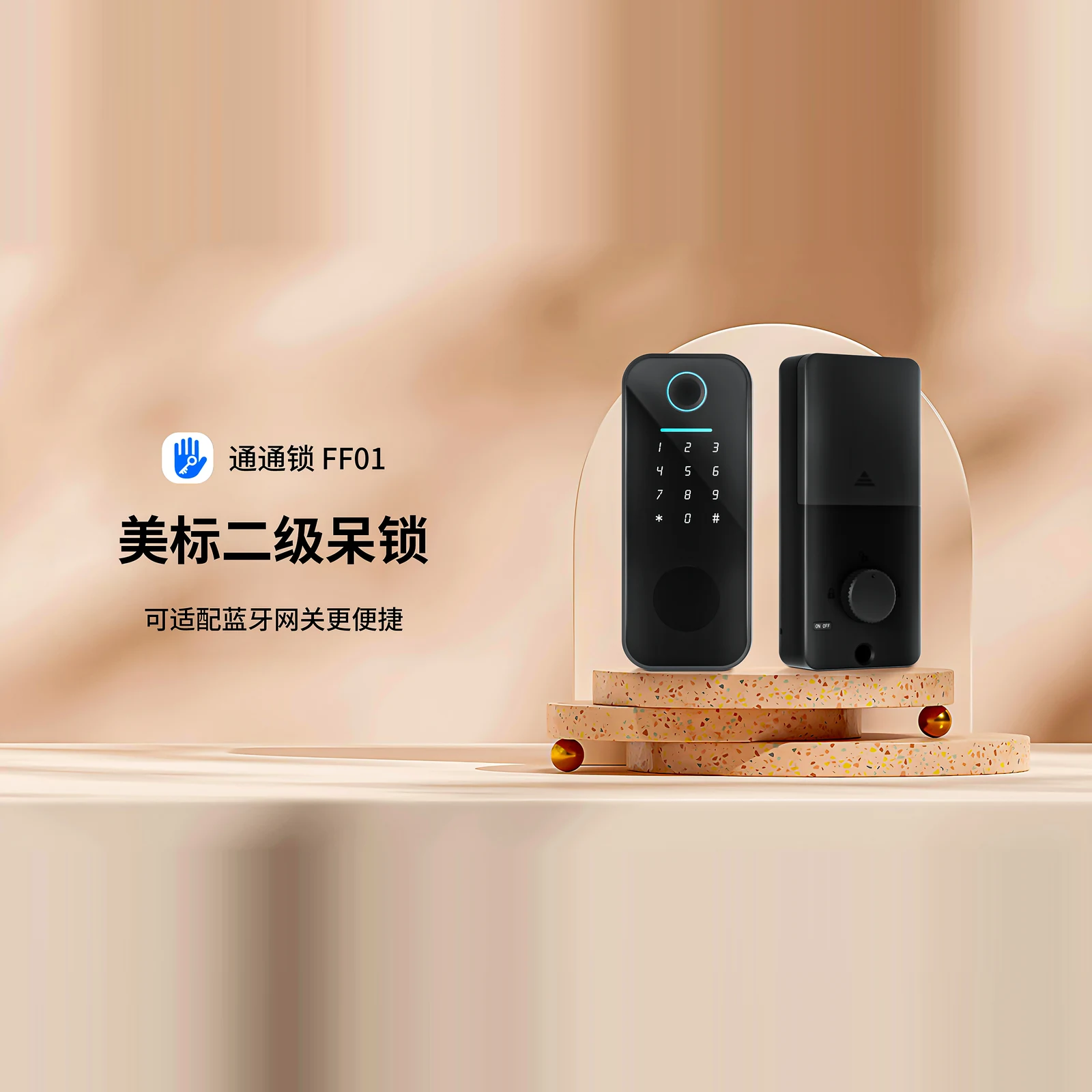 FF01 通通版美标呆锁（TTLock） 5